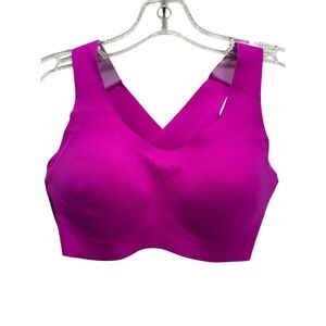 Brooks Dare Crossback Sports Bra Pink Purple High Impact 32C/D 350074